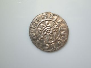 Netherlands 11 Century Silver Denar Bolsward Gf.  Bruno Iii 1050 - 57 Dbg.  498