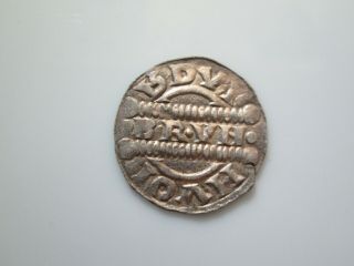 Netherlands 11 century silver denar Bolsward gf.  Bruno III 1050 - 57 Dbg.  498 2
