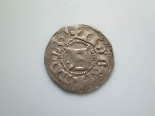 Sweden Medieval Silver Coin,  Sten Sture The Elder,  1/2 örtug (hybrid) L17 Rare