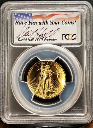 2009 Ultra High Relief Gold Double Eagle Ms70 Pl Pcgs David Hall (pop 30) Wow