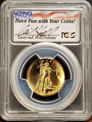 2009 Ultra High Relief Gold Double Eagle MS70 PL PCGS DAVID HALL (POP 30) WOW 3