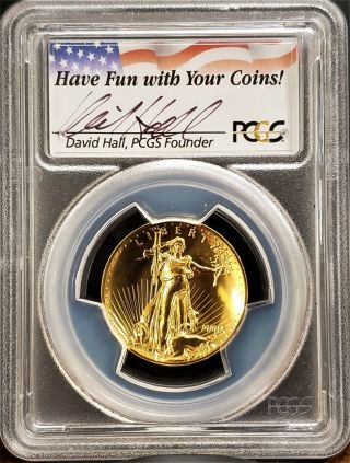 2009 Ultra High Relief Gold Double Eagle MS70 PL PCGS DAVID HALL (POP 30) WOW 4