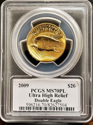 2009 Ultra High Relief Gold Double Eagle MS70 PL PCGS DAVID HALL (POP 30) WOW 5