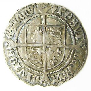 1526 - 1544 Ad Tudor King Henry Viii Silver Groat Of London Laker Bust Type 