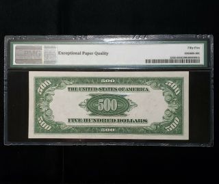 1934 - A $500.  FRN York Certified PMG About Unc 55 EPQ 2