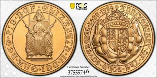 P17 Great Britain 1989 Gold Sovereign S - Sc3 Pcgs Proof - 66 Deep Cameo