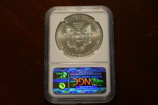 2014 SILVER AMERICAN EAGLE FIRST RELEASES NGC MS70 3