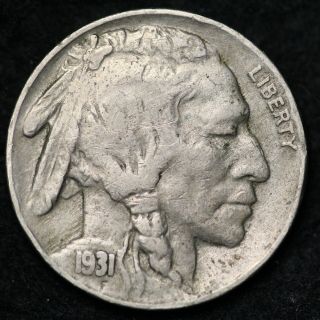 Au Horn 1931 S Buffalo Nickel