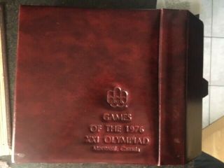 Canada 1976 $5 & $10 Complete Olympic 28 Sterling Silver Coin Bookset (7 Series)