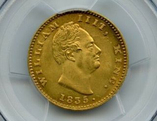 King William 4 One Mohur Scarce Certified Gold Coin 2