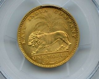 King William 4 One Mohur Scarce Certified Gold Coin 3