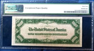 1934 $1000 Federal Reserve Note Chicago PMG 64 EPQ Exceptional Paper Quality 4