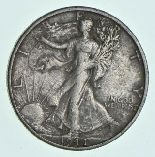 Xf,  1944 - S Walking Liberty 90 Silver Us Half Dollar - Coin 775
