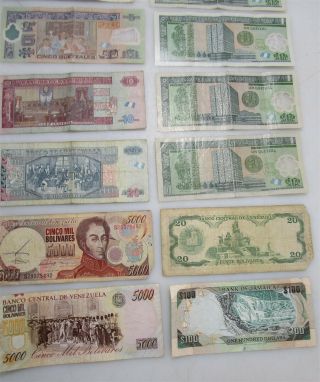 Mixed Paper Money Central & South America Carribean