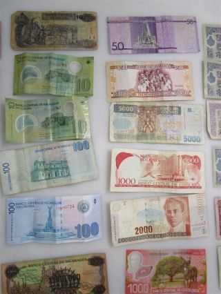 Mixed Paper Money Central & South America Carribean 3