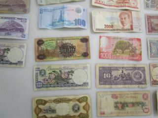 Mixed Paper Money Central & South America Carribean 4