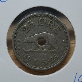 Greenland Coin 25 Ore/øre 1926 - With Hole