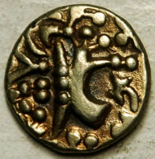 DEBASED GOLD STATER INDIA KIDARITES IN JAMMU & KASHMIR NAMVIHAKYA 5th CENTURY AD 2