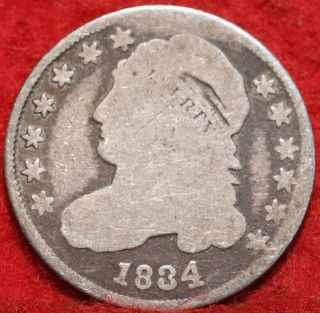 1834 Philadelphia Silver Capped Bust Dime