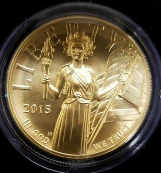 2015 American Liberty High Relief 1 Oz Gold Coin W/box & -