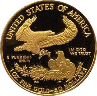 2006 - W $50 AMERICAN GOLD EAGLE PROOF 20th ANNIV PCGS PR69 DCAM TRUE 4