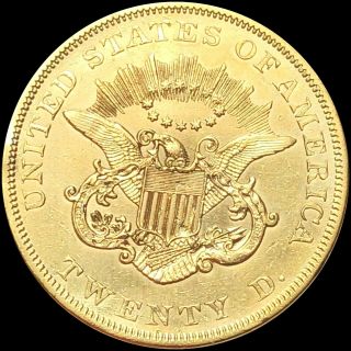 1859 $20 Gold Double Eagle CLOSELY UNCIRCULATED High End ms bu Lustery Coin NR 5