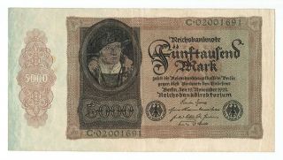 Germany Reichsbanknote 5000 Mark 1922