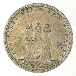 Silver - World Coin - 1989 Germany 10 Mark - World Silver Coin 15.  5 Grams 336