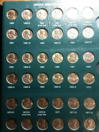 Lincoln cent set 1909 to 2007 with 1909 s vdb 10