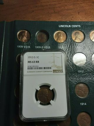 Lincoln cent set 1909 to 2007 with 1909 s vdb 2