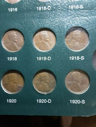 Lincoln cent set 1909 to 2007 with 1909 s vdb 5