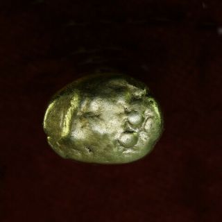 Lydian Kingdom.  King Alyates First Money Minted In Europe⭐gold El 1/6 Stater.