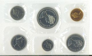 1973 Large Bust Canada 25 Cents Quarter Proof Like Pl Set Of Canadian Coins