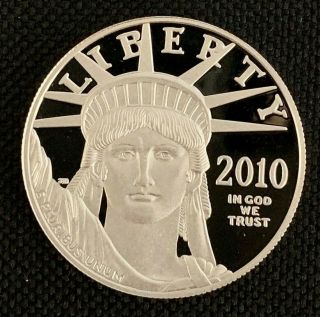 2010 W 1 Oz $100 Platinum American Eagle Proof Coin -