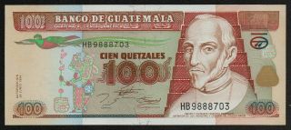Guatemala (p095a) 100 Quetzales 1994 Unc