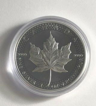 2019 $5 Canada Modified Proof Silver Maple Leaf In Cap From Pride Of Nations