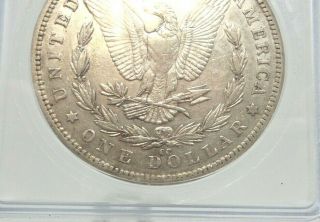 1889 CC MORGAN S$1 SILVER DOLLAR ICG AU50 Certified KEY DATE A2 5