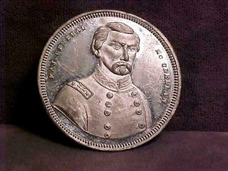 General George Mcclellan Political Presidential Campaign Token 1864 Unc