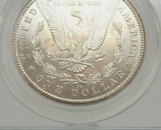 1893 - CC Morgan Silver Dollar RARE MS62 PCGS Certified CARSON CITY A1 5