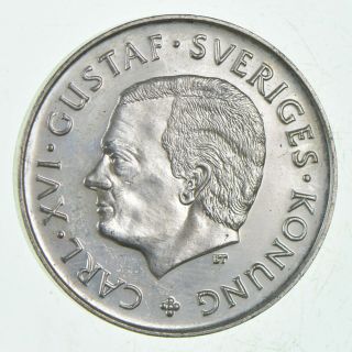 Silver - World Coin - 1988 Sweden 100 Kronor - 16.  2g - World Silver Coin 450