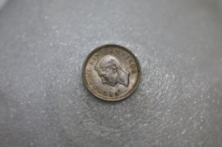 Zealand 3 Pence 1944 Silver A70 K8296