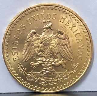 Mexico 50 Pesos 1946 - early date non - restrike gold coin - - BIG - AND HEAVY GEM BLAZER 5