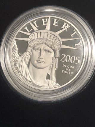 2005 Platinum American Eagle One Ounce $100 Proof Coin