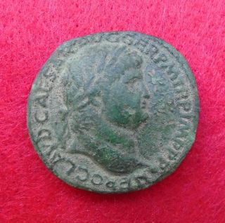Roman Imperial Sestertius Nero,  Ad.  54 - 68 Sesterce Decursio
