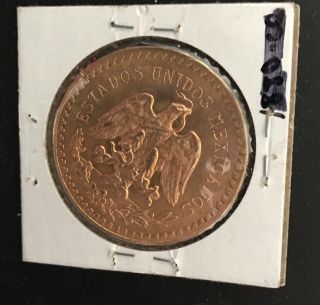 1947 Mexico Gold 50 Pesos - BU - 1.  2056 oz. 2
