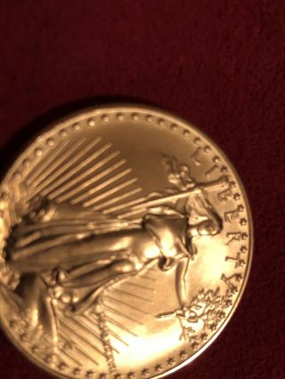 1987 - $50 1oz Gold American Eagle BU 12