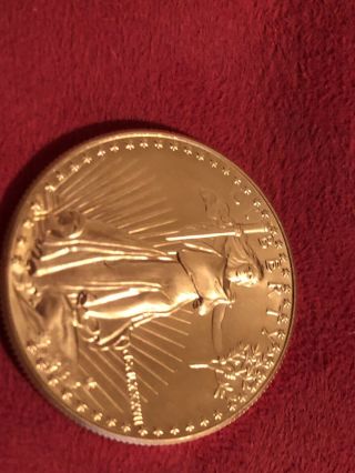 1987 - $50 1oz Gold American Eagle BU 8