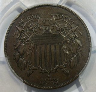 1872 2c Two Cent Piece Pcgs Xf45