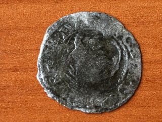 Authentic Medieval European Silver Coin Unknown 0,  54gr / 18mm