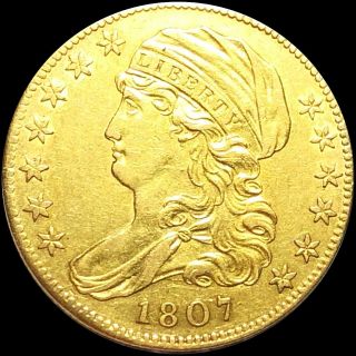 1807 Capped Bust Half Eagle HIGHLY UNCIRCULATED High End $5 Gold Gem ms bu NR 2